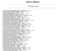 Tablet Screenshot of lobsterdinners.wholesalelivelobster.com