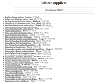 Tablet Screenshot of lobstersuppliers.wholesalelivelobster.com