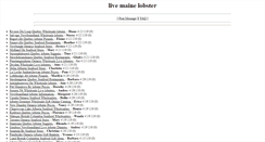 Desktop Screenshot of livemainelobster.wholesalelivelobster.com